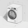 Сушильная машина Monsher MDM 510 Blanc